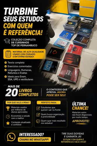 Livros para vestibular 