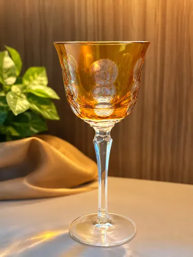 Taça de Cristal Christofle França ORIGINAL - Elegante e Rara