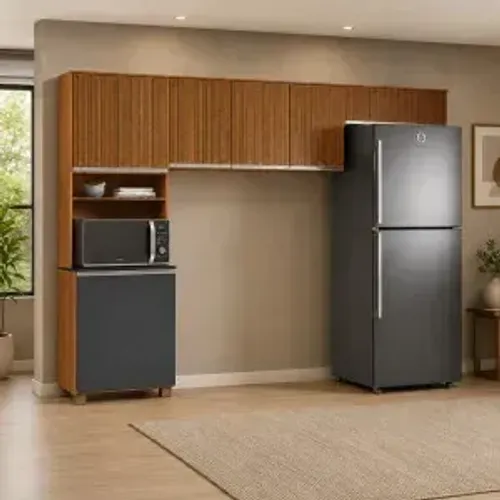 Armário de Cozinha Paris Com 6 Portas - A pronta entrega