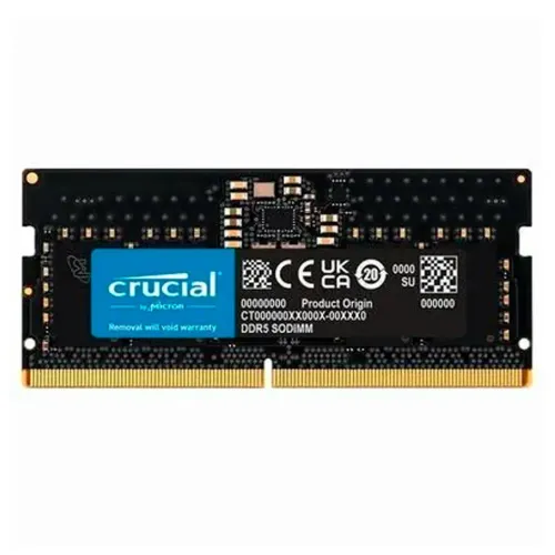 Memória RAM Notebook DDR5 8GB 5600MHz Crucial / Micron (Semi-Nova)