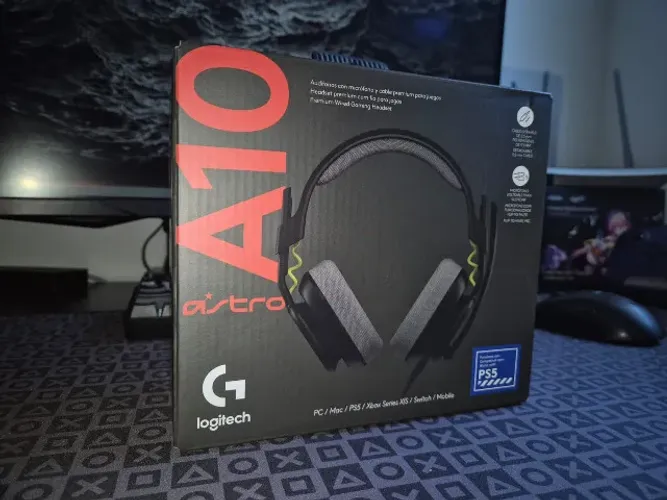 Headset Logitech ASTRO A10 Gen 2 Preto