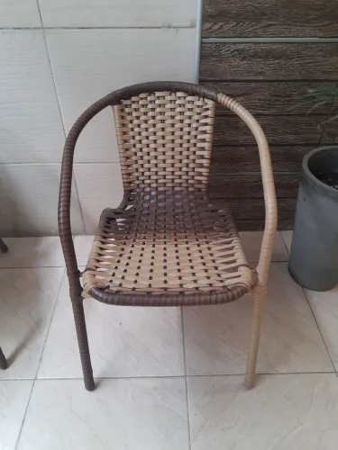 Cadeira de terraço, 4 unidades 
