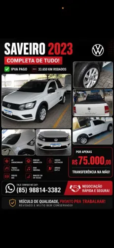 Volkswagen Saveiro Trendline 1.6 Total Flex 16V 2023