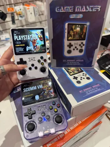 Game portátil R36S promoção 