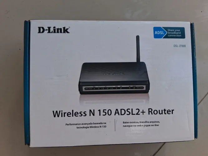ROTEADOR ADSL2 + WIRELESS N 150