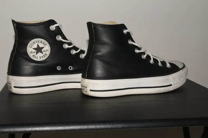 Tênis All Star Original Chuck Taylor Cano Alto Preto (TAM:37)