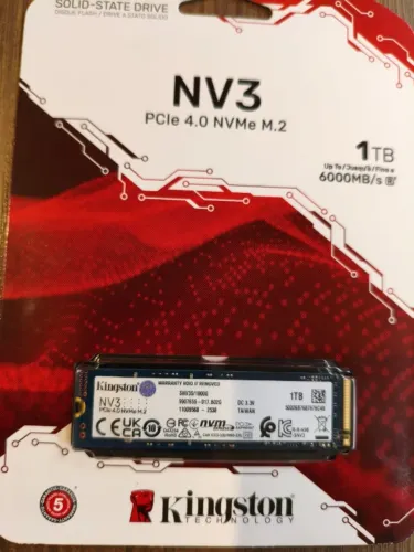 HD SSD 1 TERA NV3 KINGSTON NOVO