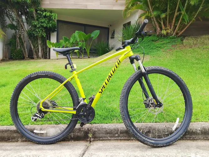 Bicicleta MTB Specialized Rock Hopper Sport Alumínio 29" Verde