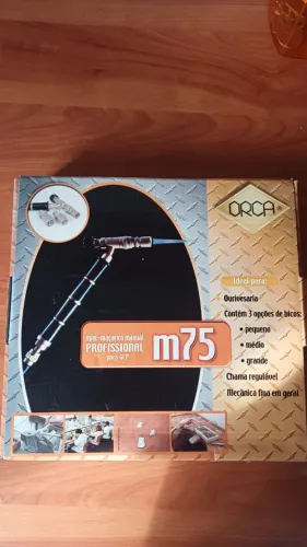 Mini Maçarico manual profissional M75 marca Orca 