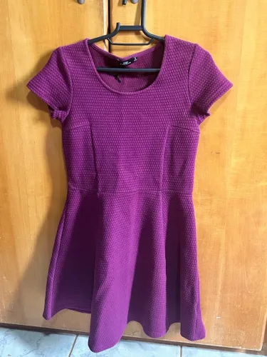 Vestido roxo infantil