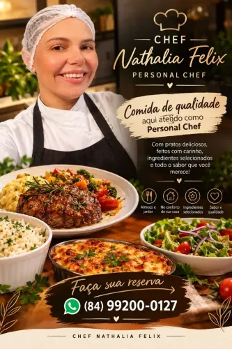 Chef de cozinha contrate já para seu evento 