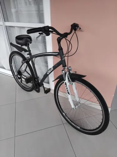 Bicicleta Caloi 700 em alumínio excelente. 