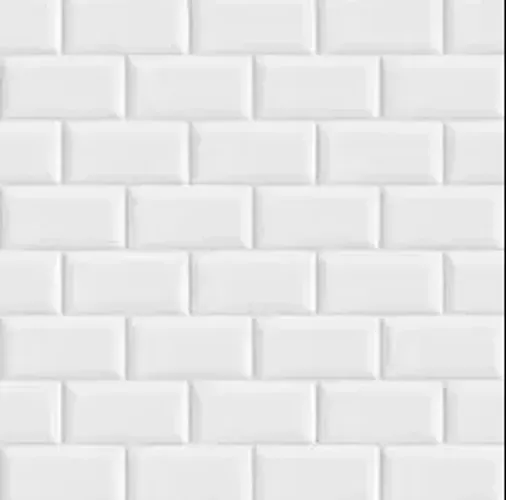 Revestimento Eliane Metrô White Brilhante 10x20cm Branco Bold
