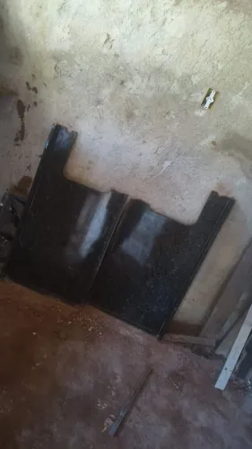  pedras de granito verde Ubatuba 55cm largura e 74cm altura cada 