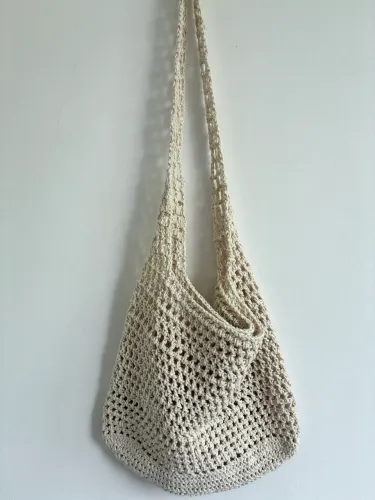 Bolsa de praia crochê