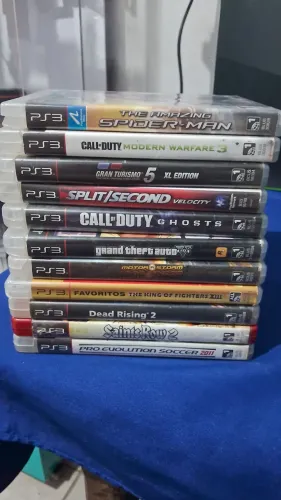 Lote de jogos ps3
