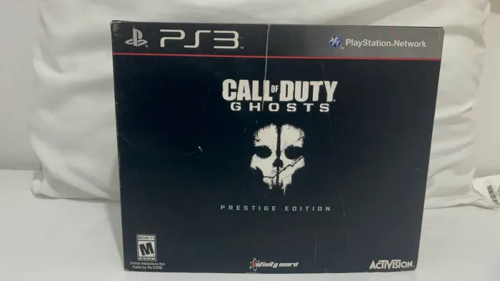 Edição de colecionador Call of Duty Ghosts ps3