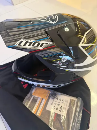 Capacete motocross