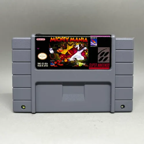 Cartucho Paralelo Mickey Mania Super Nintendo