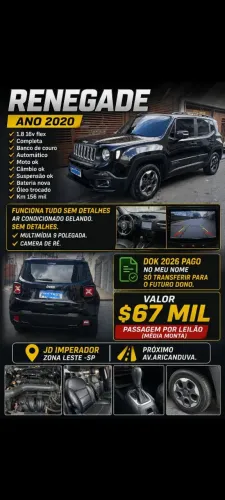 Jeep Renegade 1.8 4X2 Flex 16V Aut. 2020