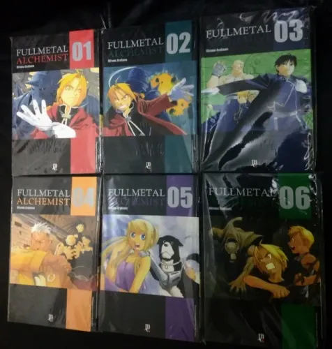 Mangá - Fullmetal Alchemist - Volumes do 1 ao 12! JBC, Hiromi Arakawa