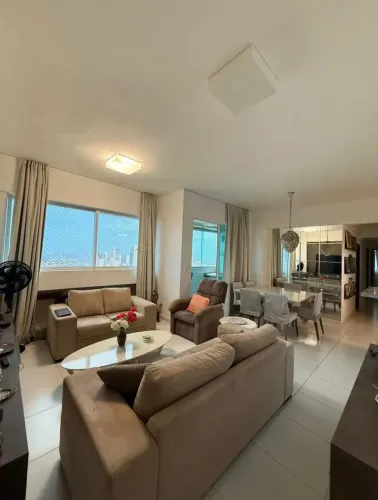 JB APARTAMENTO NO RESIDENCIAL LUAU DE PONTA NEGRA COM 3 QUARTOS SENDO 2 SUÍTES MEDINDO 116