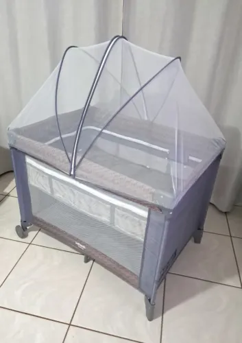 Berço Chiqueirinho Portatil Semi Novo Unissex!(leia a descrição)