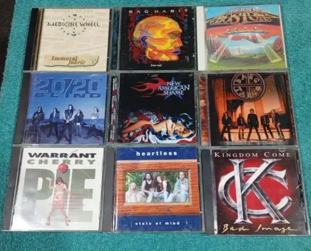CDs Importados Originais : Hard Rock , AOR e Heavy Metal