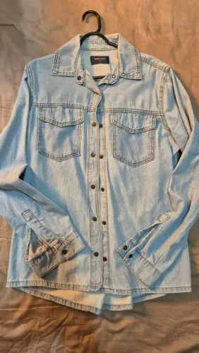 Camisa Jeans Femenina