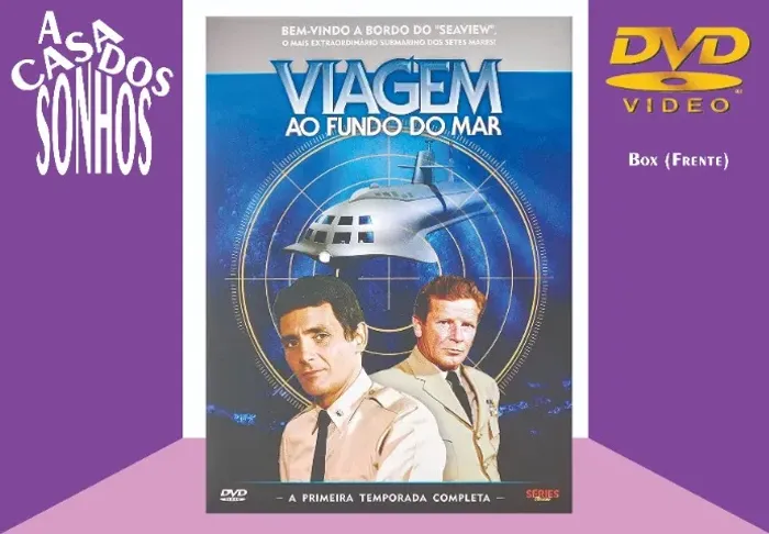 Box DVD Viagem ao Fundo do Mar 1ª Temporada Completa - 8 Discos
