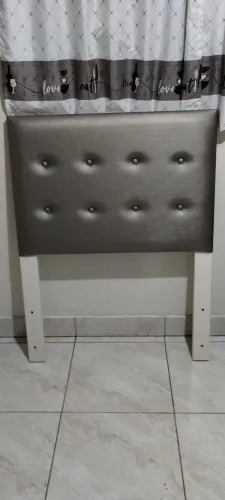 Cabeceira impermeável para cama de solteiro