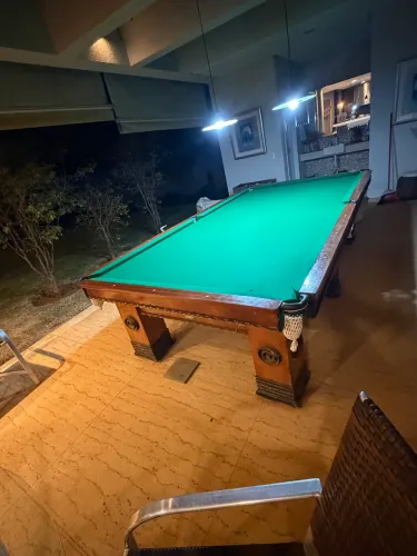 Mesa bilhar profissional 3.10 x 1.70 snooker