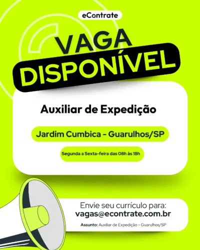 Auxiliar de Expedição