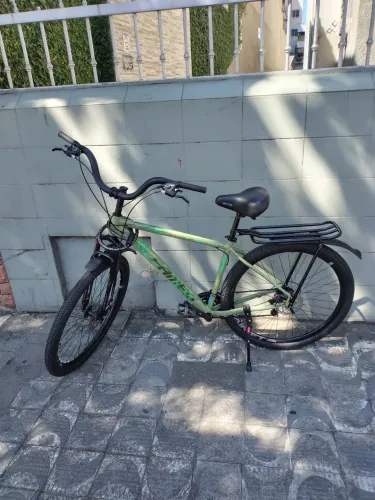 Bicicleta aro 29 com nota fiscal. Adicionado vários apetrechos.