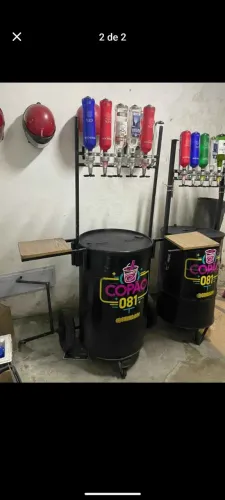 Carro de bebidas Self-service