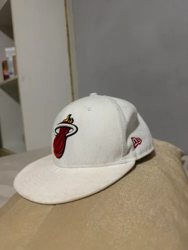Boné New Era Original Miami Heat All-White
