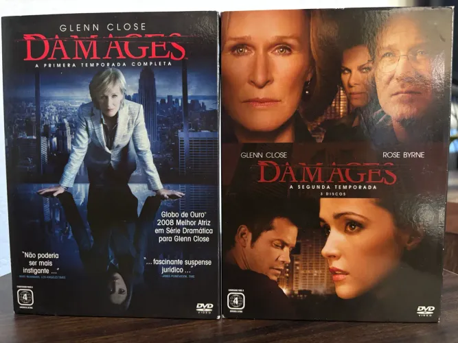 Dvd Damaged 1ª e 2ª temporadas