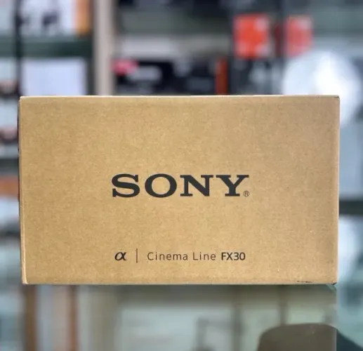 Câmera Sony FX30 Cinema Line 4K Com Nota