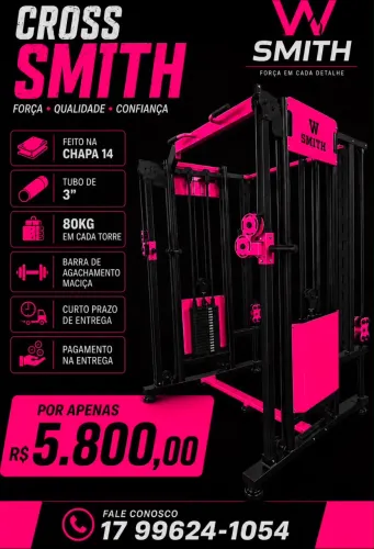 Cross Smith - Direto da fábrica