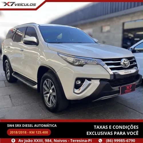 Toyota Hilux SW4 SRX 4X4 2.8 TDI 16V Dies. Aut. 2018