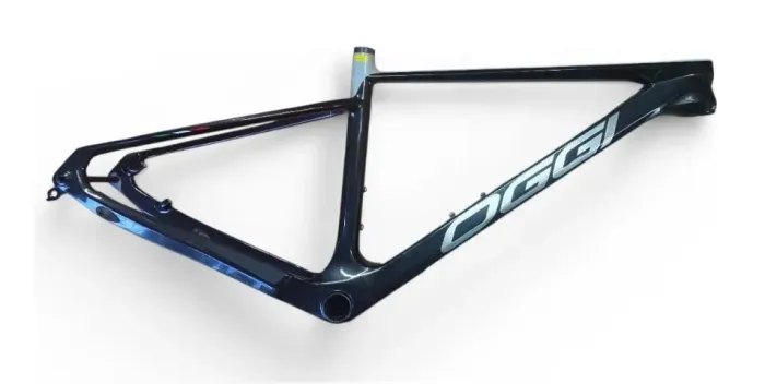 Quadro Oggi Agile Pro Carbono T. 19 L Branco / Preto