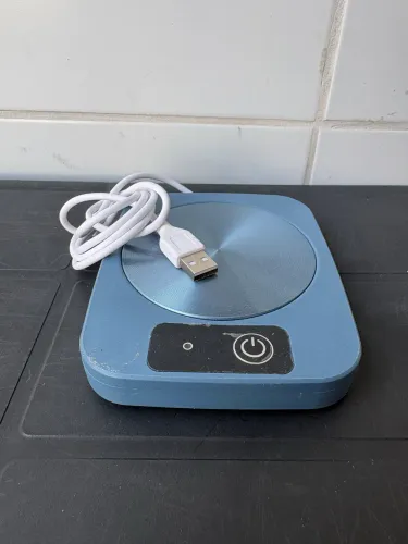 Base aquecedora USB