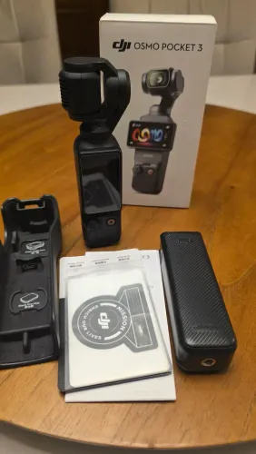 DJI Osmo Pocket 3 praticamente nova na caixa