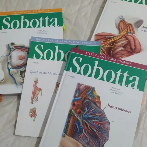 Livro Medicina Anatomia Sobotta 24 edição completo
