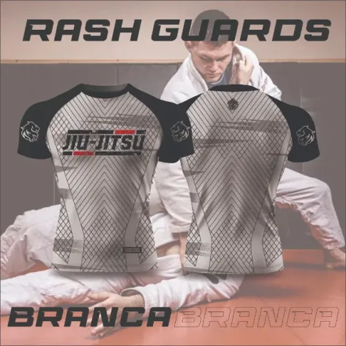 Rash Guard nas Cores das Faixas Pronto entrega