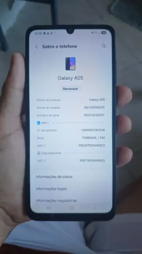 Samsung galaxy A05
