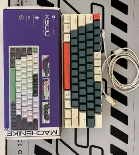 TECLADO MECÂNICO - Machenike K500-B61