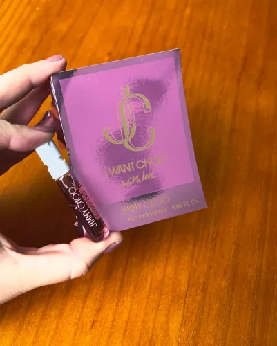 Perfume flaconete I want Choo with love Jimmy Choo