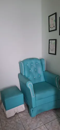 Poltrona de Balanço + Puff