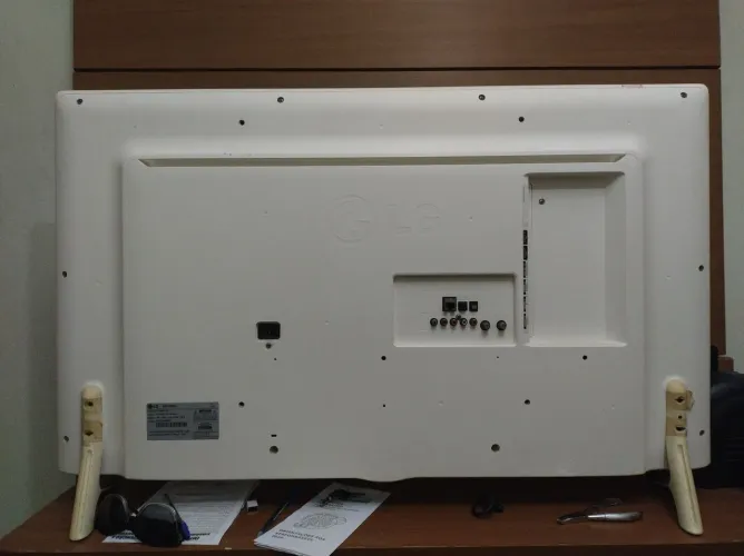 Tv LG SMART 43 Polegadas-tela sem imagem, apenas áudio